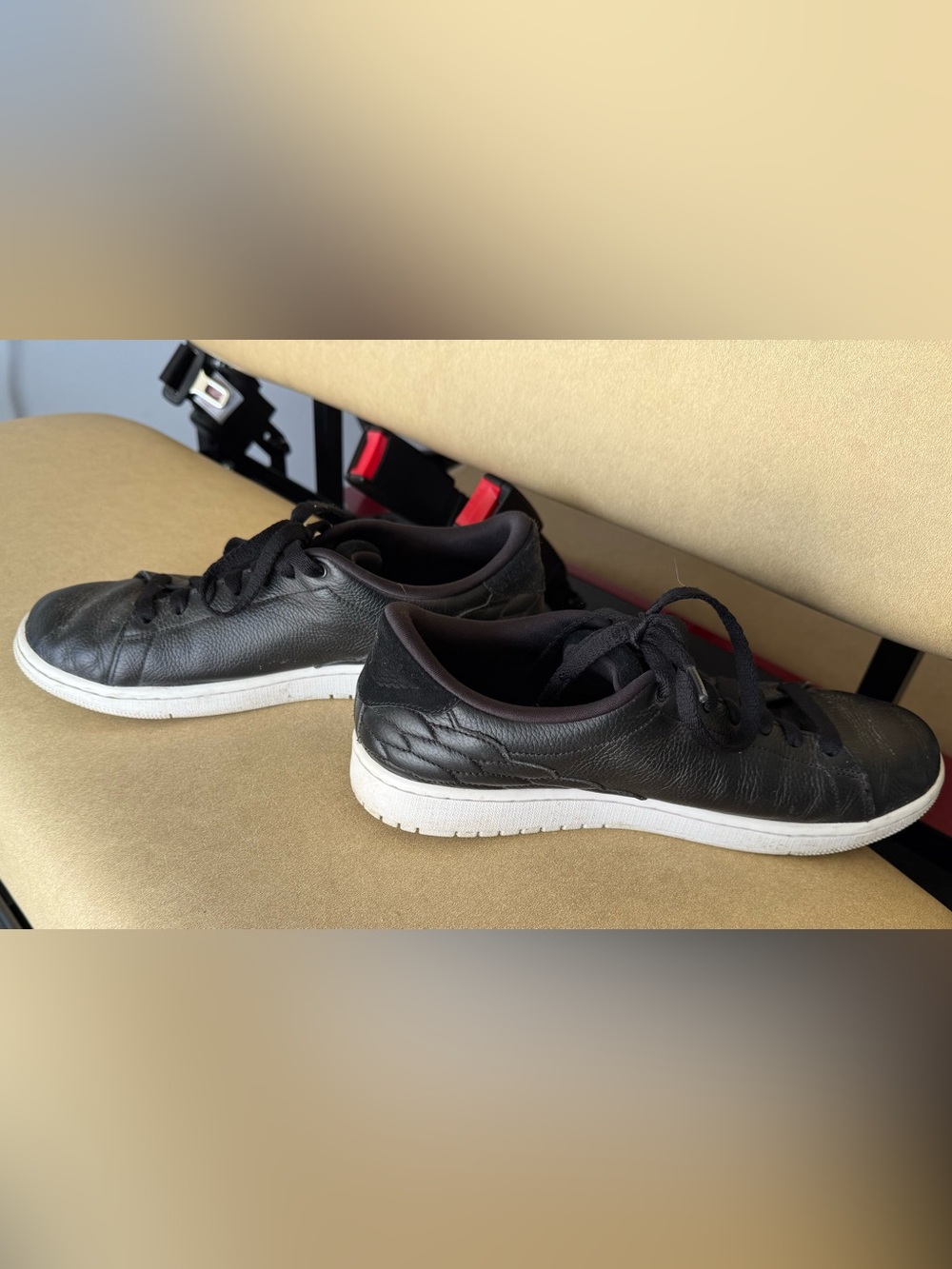 Air Jordan 1 Centre Court Cyber Monday Black & White Size 9.5 Mens